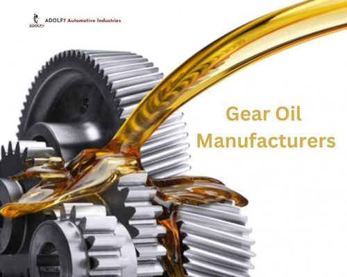 Our Gear Oil Meets All Quality Standards